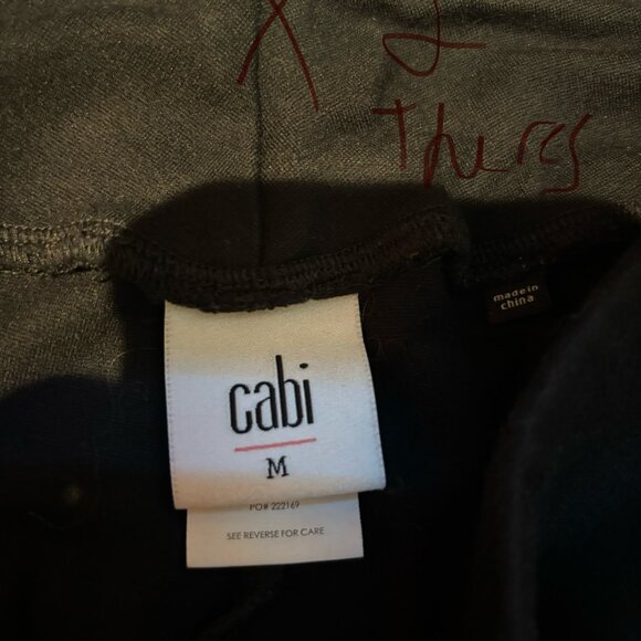 Cabi Women’s Black Athletic Leggings/Tights – Size M - Picture 2 of 5